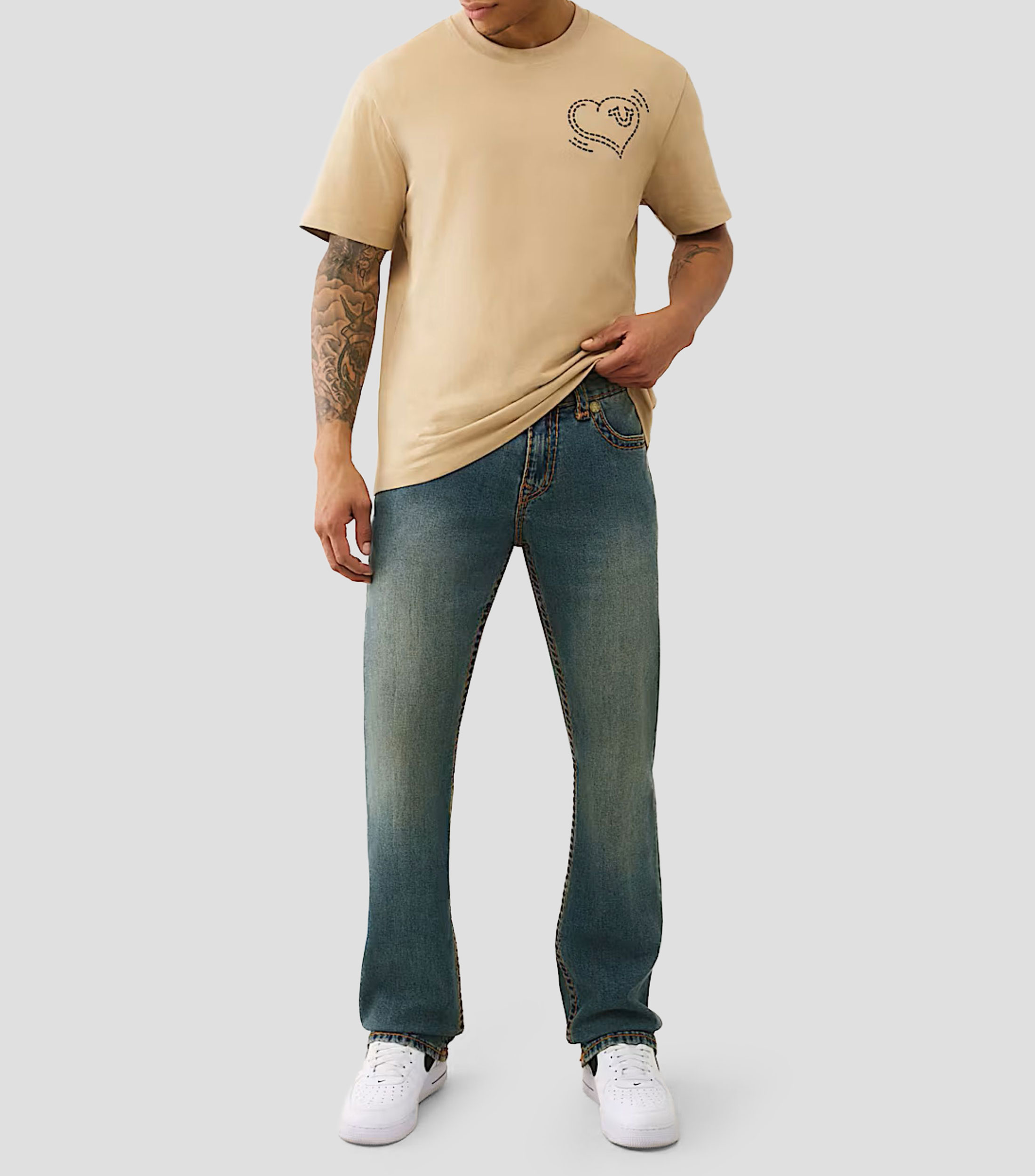 Jeans straight Hombre